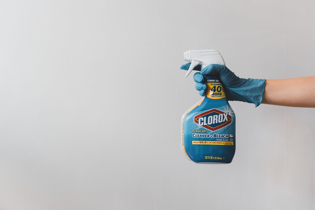 clorox spray bottle