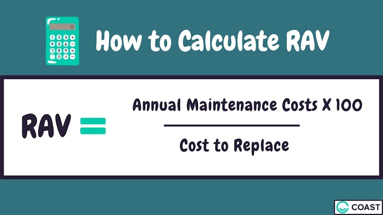 Equipment maintenance rav calculation