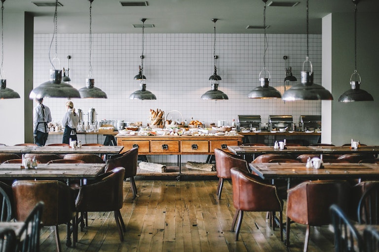 restaurant main dining room