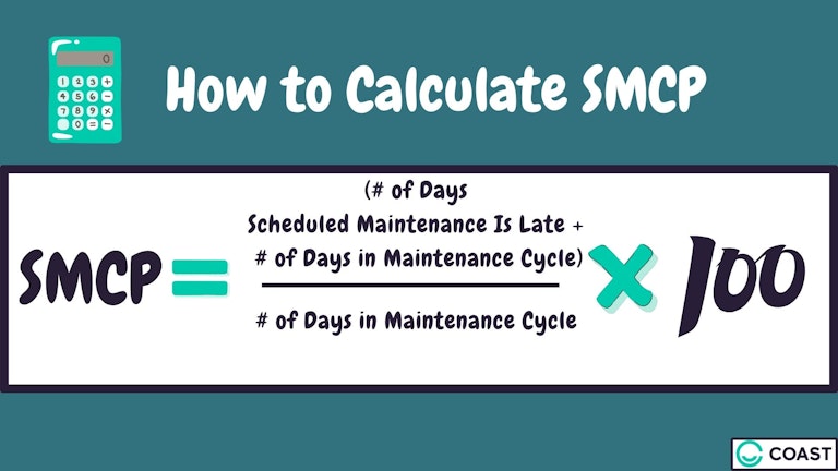 Scheduled maintenance calculation